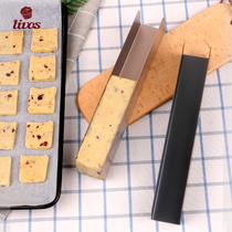Cranberry biscuit mold setting long household baking u-shaped cookie grinding tool rectangular shaper