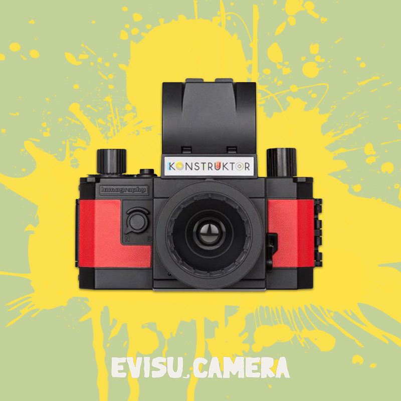 Fukushin Rakuji x Lomo Konstruktor F DIY Builder Film SLR Camera 