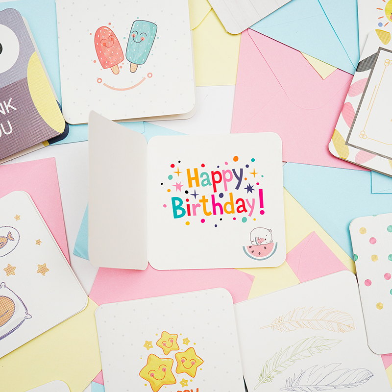 (Foods of the Foods) to write a greeting card holiday blessing birthday present