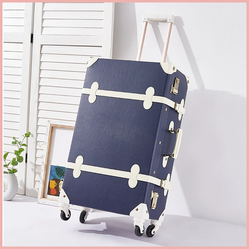 Ретро универсальный чемодан подходит для мужчин и женщин, японские и корейские, 20 дюймов