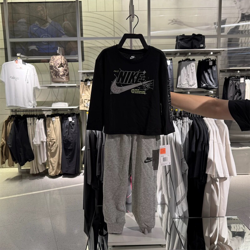 Jingjing Genuine Product Purchasing Agent Nike Children's Casual Suit 0964 1584 Jingjing Genuine Product Purchasing Agent Nike Children's Casual Suit 0964 1584
