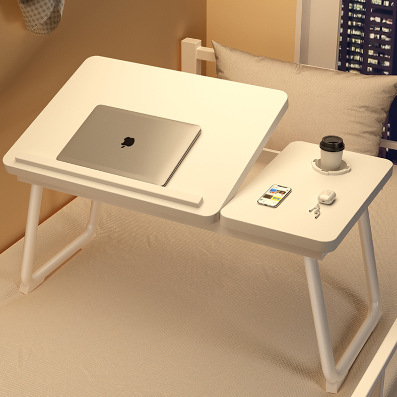 Bed computer small table with lifting folding bedroom home students writing desk dorm room Lazy People Learning Table-Taobao