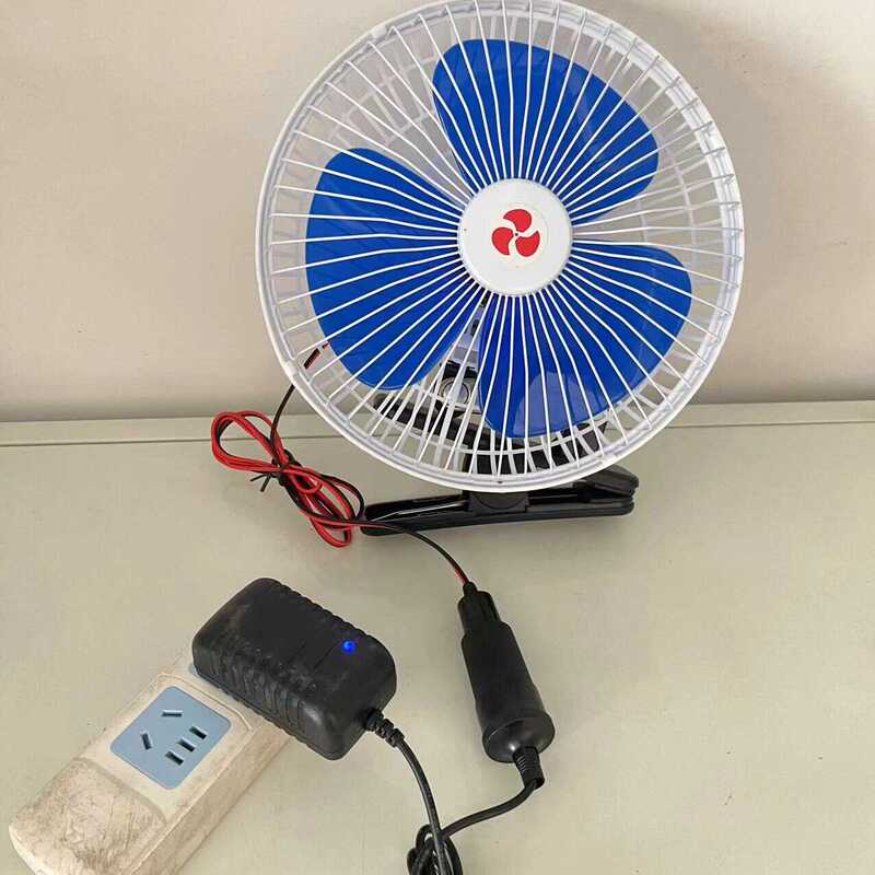 USB Car Fan 220V to 12V Charger 24V Power Cord Conversion Adapter for Car and Home Use USB Car Fan 220V to 12V Charger 24V Power Cord Conversion Adapter for Car and Home Use