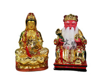 Vingli Buddha Top of the statue of the statue of the statue of the wooden statue of the Land View