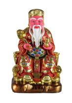 Wenli Buddha with camphor wood resin glass fiber reinforced plastic statue of Buddha Zhengshen Baojia Fairy Land Gong
