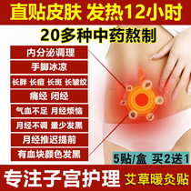 Motherwort Moxibustion Warming Palace Paste Palace Cold Conditioning Palace Cold Pregnancy Postpartum Warming Palace Aunt Palace Warm Wormwood Paste