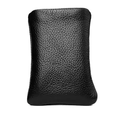 DUFAN LIGHTER ORIGINAL accessories Langsheng LIGHTER special leather CASE Black CALFSKIN HANDMADE