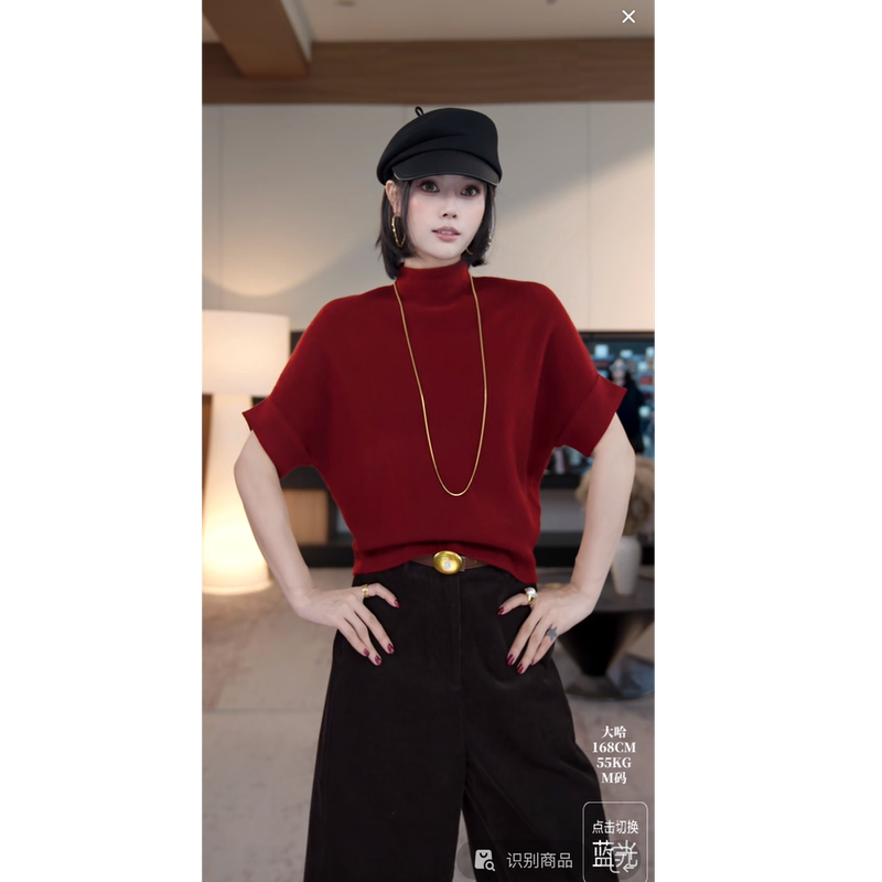 Dengdaha (Da Ha) High-End Sweater Autumn and Winter Korean Style Lazy and Sophisticated Knitwear Tc1625 Dengdaha (Da Ha) High-End Sweater Autumn and Winter Korean Style Lazy and Sophisticated Knitwear Tc1625