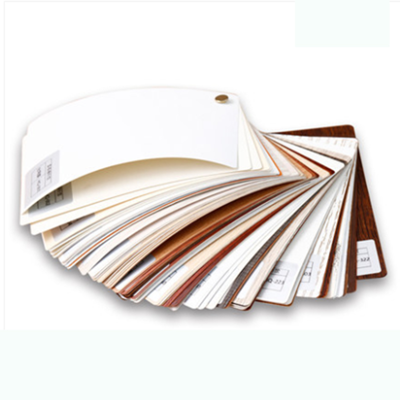 Colour card customised pvc plastic suction moulded plate colour Cao style overall cabinet door film set to be wine cabinet wardrobe shoe cabinet door film