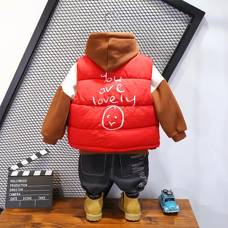 Áo vest trẻ em cotton mùa đông 2018 bé trai mới mặc cho bé mùa thu đông bé phiên bản Hàn Quốc shop trẻ em
