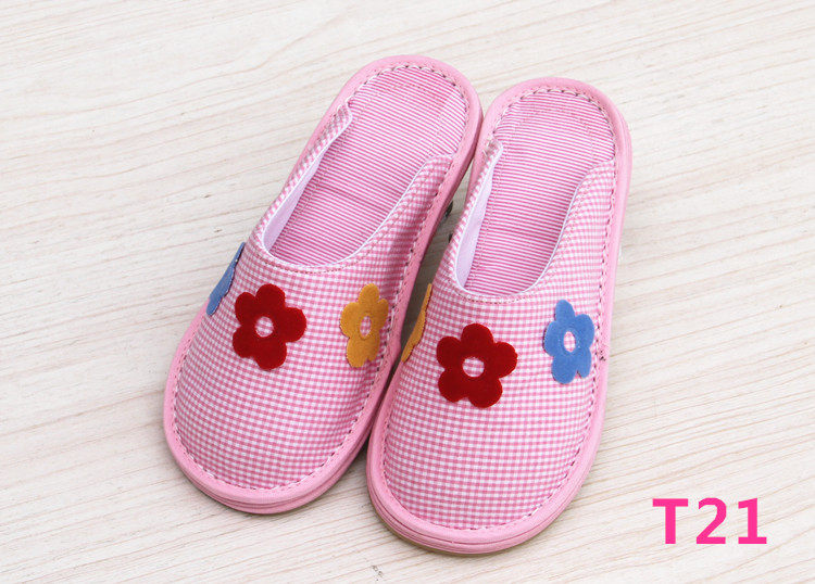 Pantoufles enfants en coton - semelle Melaleuca - Ref 986747 Image 18