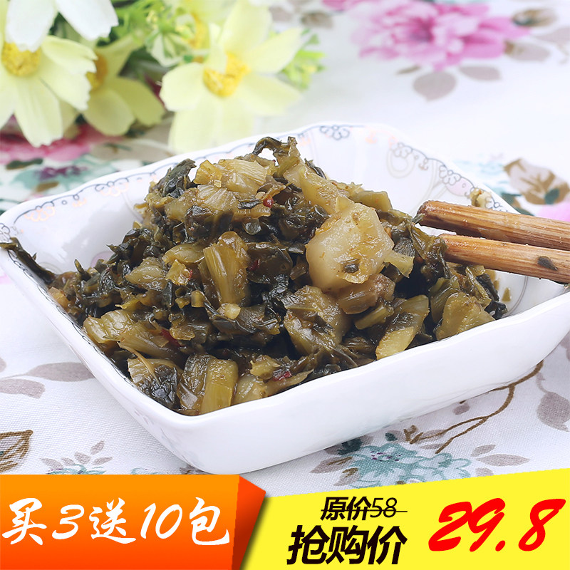Meta brand Minqing bad vegetables 75g*30 bags Fujian specialty Sambo pickles Sauerkraut farm homemade dried plum vegetables