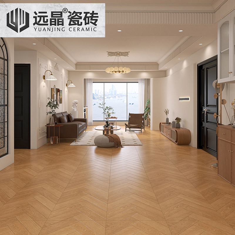远晶600x1200鱼骨纹木纹瓷砖,如何打造法式复古风情?💖-木纹砖-淘宝好物网