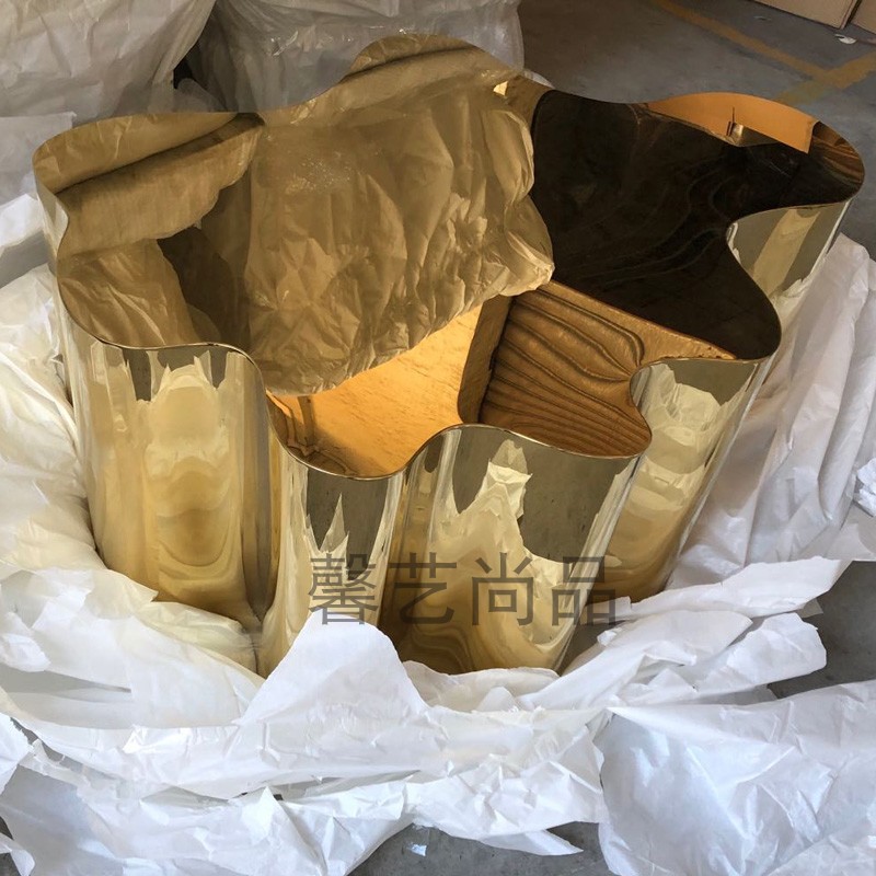 Tea Table Stainless Steel Minima Modern Metal Profiled Small Tea Table Hotel KTV Customized Tea Table Stool