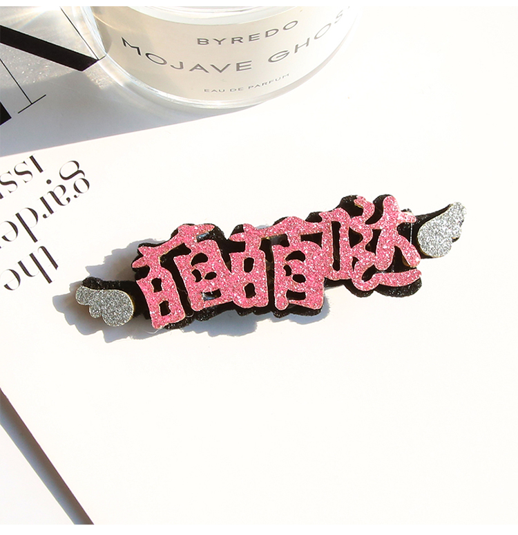 Dễ thương nhân vật Trung Quốc flash vải bên clip phụ kiện tóc trẻ em kẹp tóc nữ bé bangs clip cô gái kẹp tóc kẹp đầu trang sức - Phụ kiện tóc phụ kiện tóc ngắn