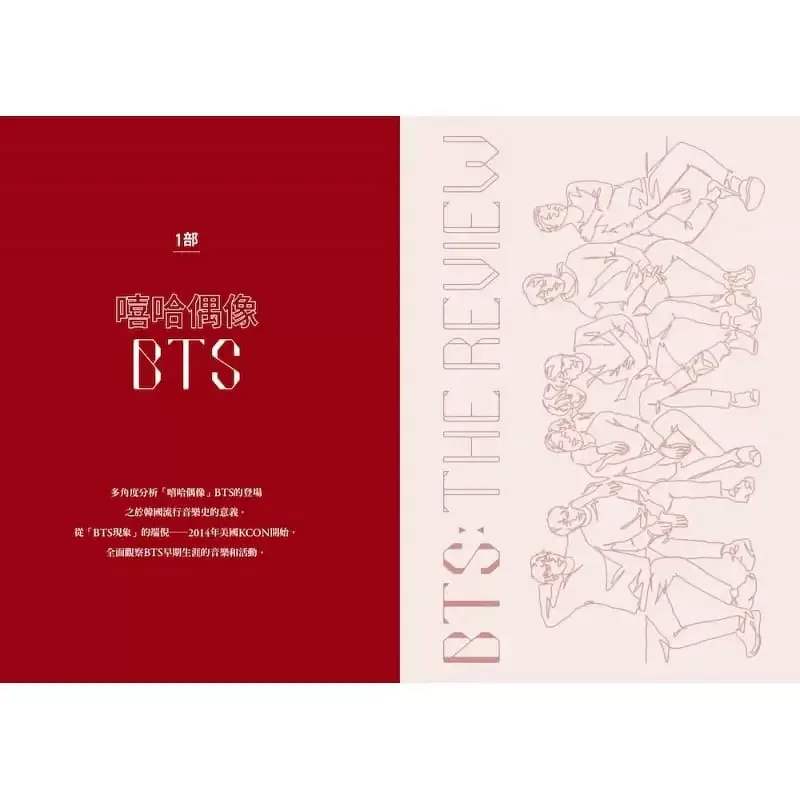 Пре-продажа Ким Ронгда BTS The Review. Обсуждаем BTS: музыкальный мир между хип-хоп певцами и IDOL, комментарии к альбому ╳ оригинальная импортная книга арта дизайн