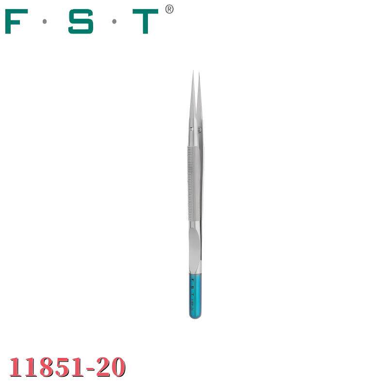 FST镊子11851-20进口实验室动物解剖镊子15cm FST镊子11852-20