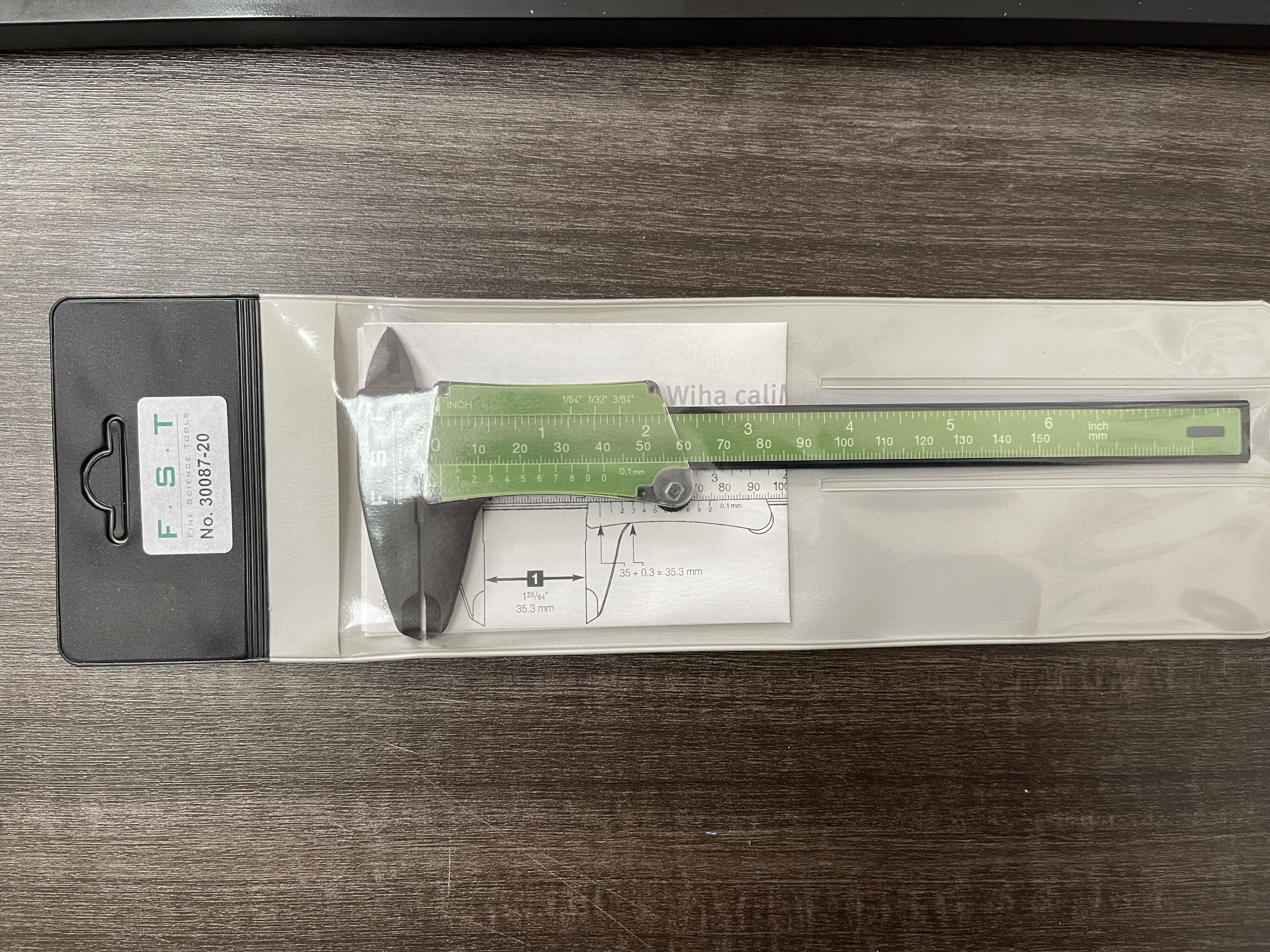 FST塑料游标卡尺30087-20 Plastic Vernier Caliper