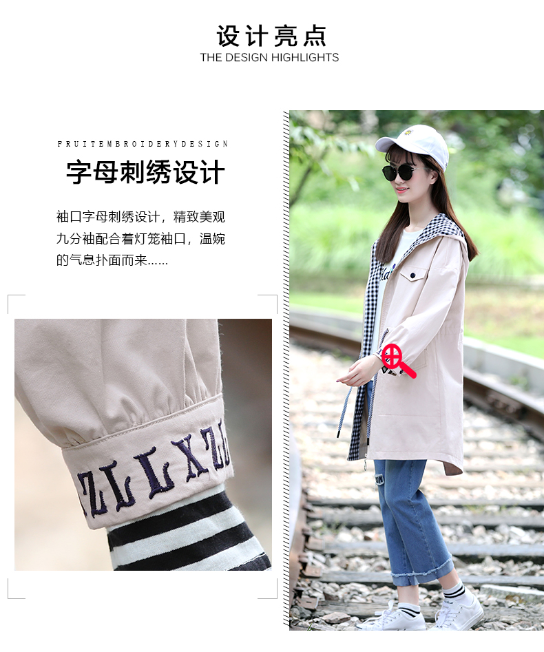Trench pour femme en Coton en Coton - Ref 3227954 Image 11