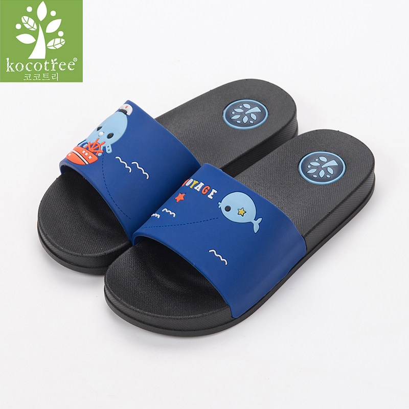 KK tree children's slippers summer sandals and slippers middle-aged children cute girls baby indoor and outdoor wear non-slip soft-soled shoes for boys and girls - Taobao