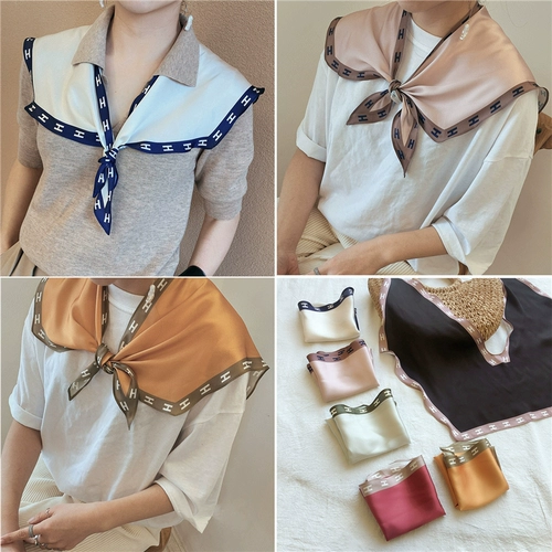 Универсальный осенний шарф, тонкий фальшивый воротник, накидка, юбка, с защитой шеи