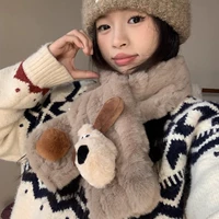 Галстук-бабочка Ушастая собака Кофе