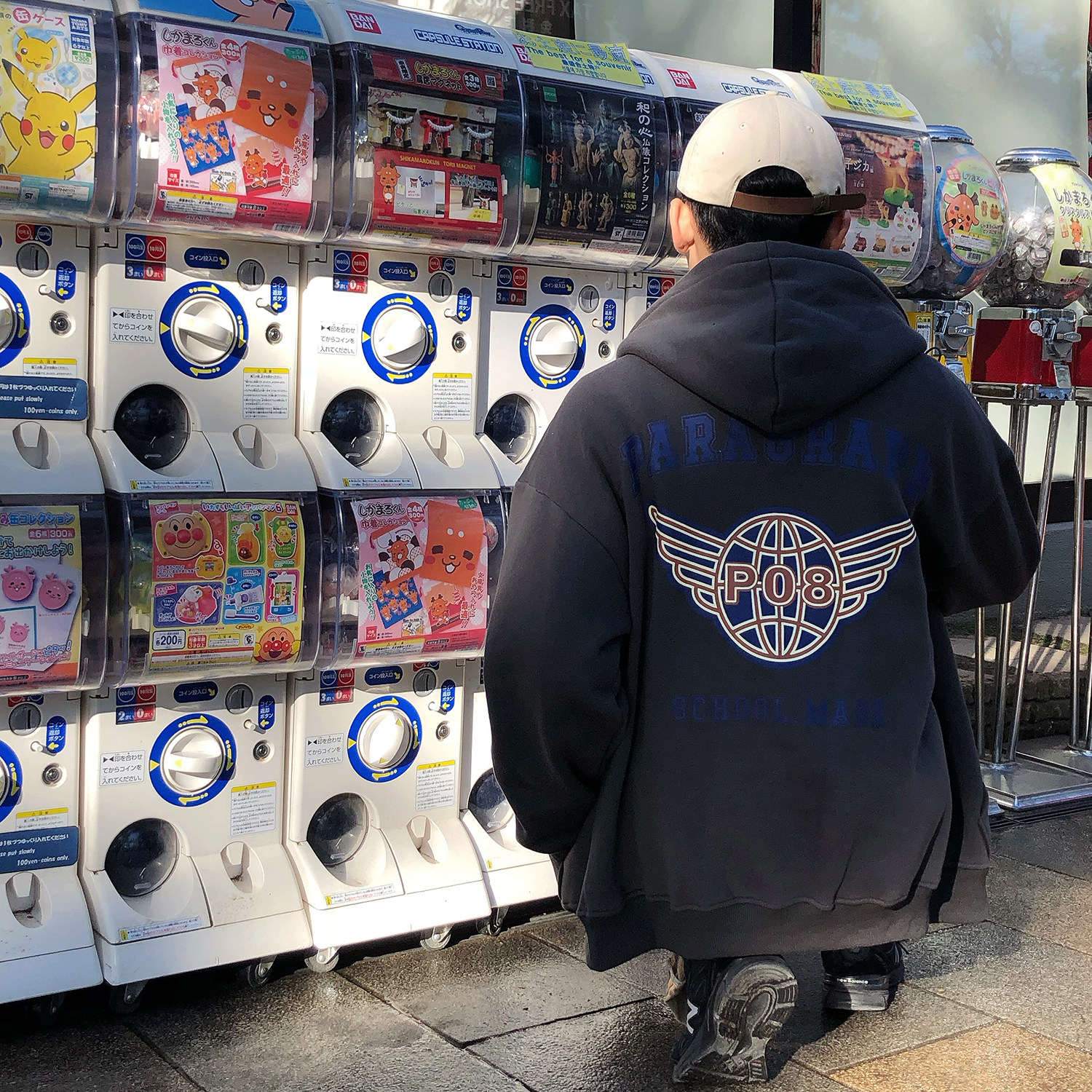 19studio South Korea Dongdaemun hooded top Japanese casual loose cardigan zip sweater jacket male trend