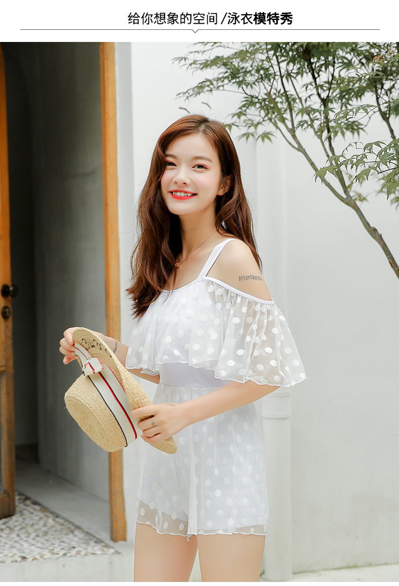 Đồ bơi mới 2018 nữ Xiêm bảo thủ giảm béo bụng phẳng góc tụ tập gợi cảm nhỏ tươi lưới nóng bỏng - Bộ đồ bơi One Piece mẫu áo tắm liền thân đẹp