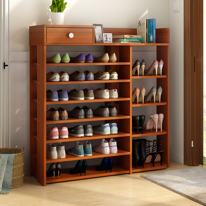 Shoe rack Simple door household economical indoor good-looking storage artifact Multi-layer dustproof enlarged capacity shoe cabinet