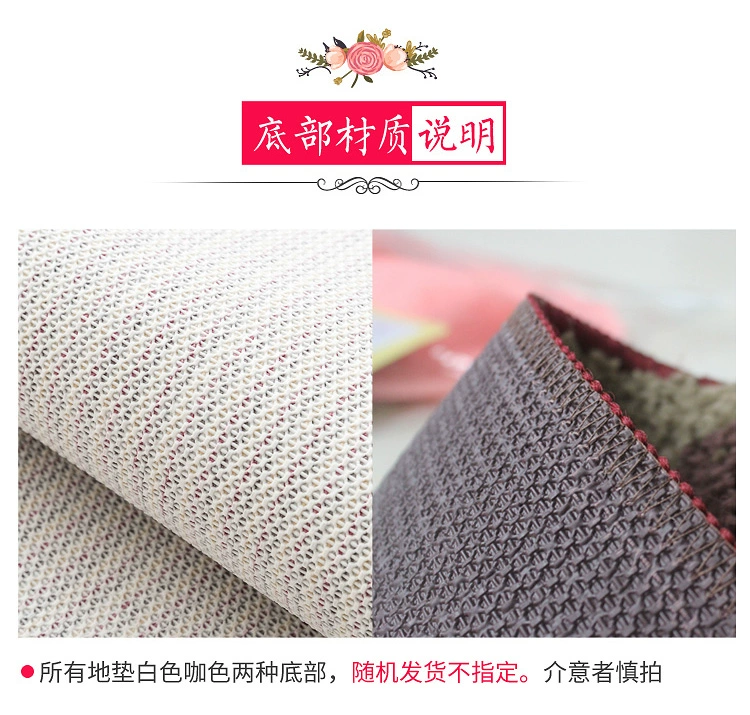 Tầng mat cửa mat cửa ra vào phòng khách cửa phòng ngủ nhà hộ gia đình mat nước thấm mat tùy chỉnh chân mat - Thảm sàn tấm trải sàn pvc loại mỏng
