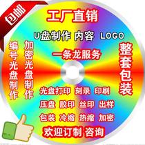 UPL material can be printed CD disc blank burner large circle blank disc 100 pieces 70 yuan