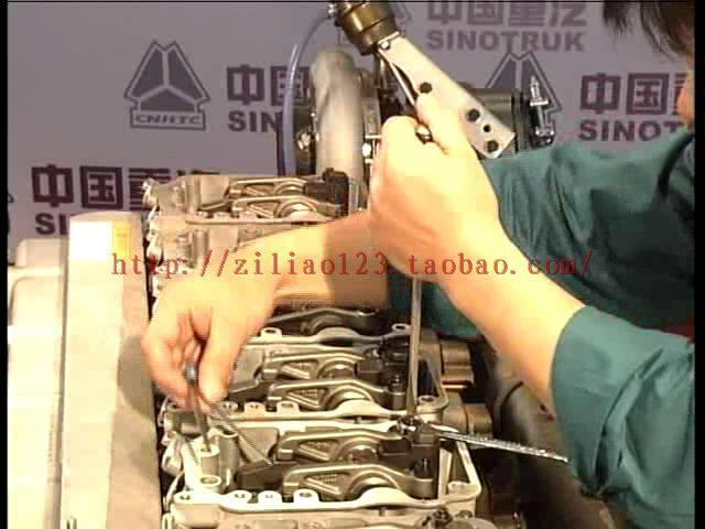 WD615 series diesel engine maintenance data (China triple automobile video data)