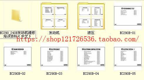 VOLOVVolvoEC240B 290B Maintenance Manual-Information for the excavators