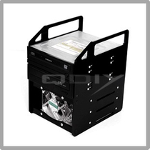 (QDIY) YJ-GY23F locomotive acrylic two-light three-hard hard disk box 3 5 optical drive box 5 25