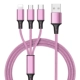 Apple, плетеный, розовый, 1.2м