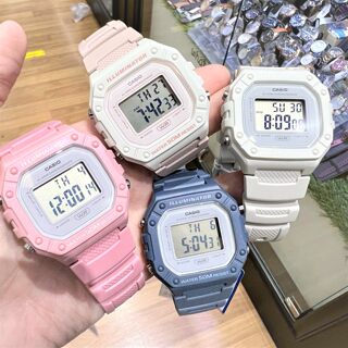 Casio retro small square tender color electronic watch