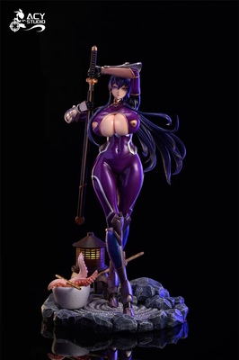 taobao agent [Overseas single reservation] Magic ACY Studio Akiyama Akiko statue hand -made ornament