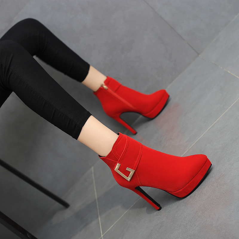 Bottes mi-saison femme en Caoutchouc - Ref 3249688 Image 4