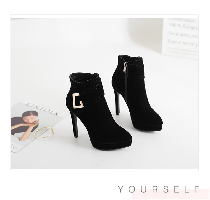 Bottes mi-saison femme en Caoutchouc - Ref 3249688 Image 28