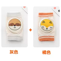 Серый енот+кирпичная красная лиса [2 пары пар]