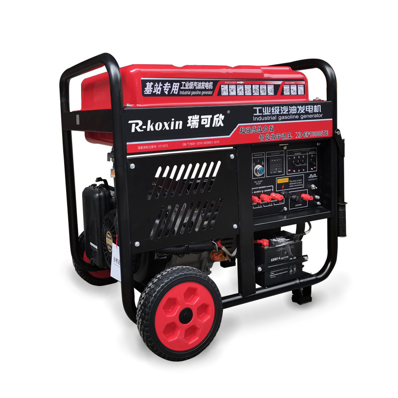 Petrol Dynamo Industrial Grade 220V 380V Double Voltage 10KW Outdoor diesel engine All copper Home