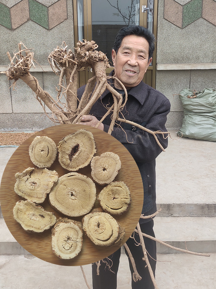 Shanxi farmhouse wild astragalus 500g gram special-grade Chinese herbal medicines authentic authentic northern qi soup water strips cut into pieces and powdered