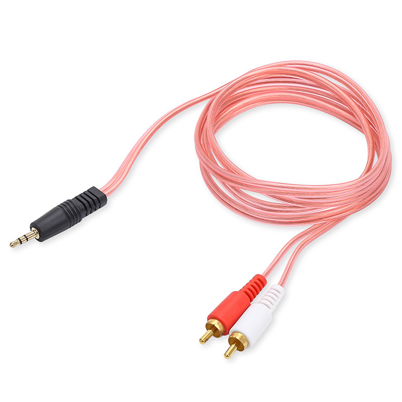 3.5mm to Dual Rca Audio Splitter Cable, Left and Right Channel Amplifier, Laptop Audio Cable, Male Subwoofer Cable, Computer Speaker Audio Connection Cable, 3.5mm Splitter Cable for Connecting to Mobile Phones