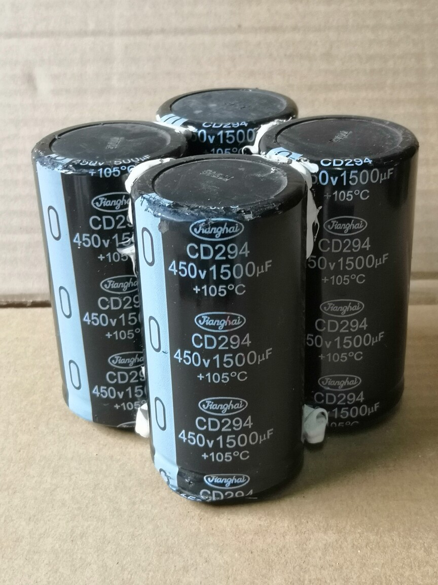 Original installation Jiang Haikai Qi Jia Qi CD294 Four-foot 450V1500UF handpiece inverter high-voltage electrolytic capacitor-Taobao