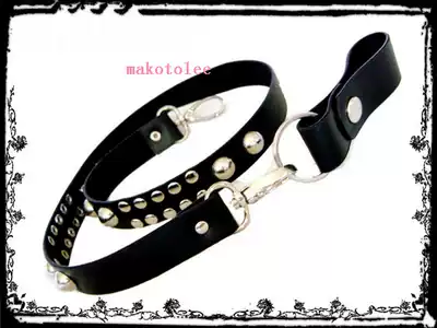 Personality men's trouser chain street dance jeans waist Korean version of trendy men's bull leather pants chain trend hip hop retro wallet chain