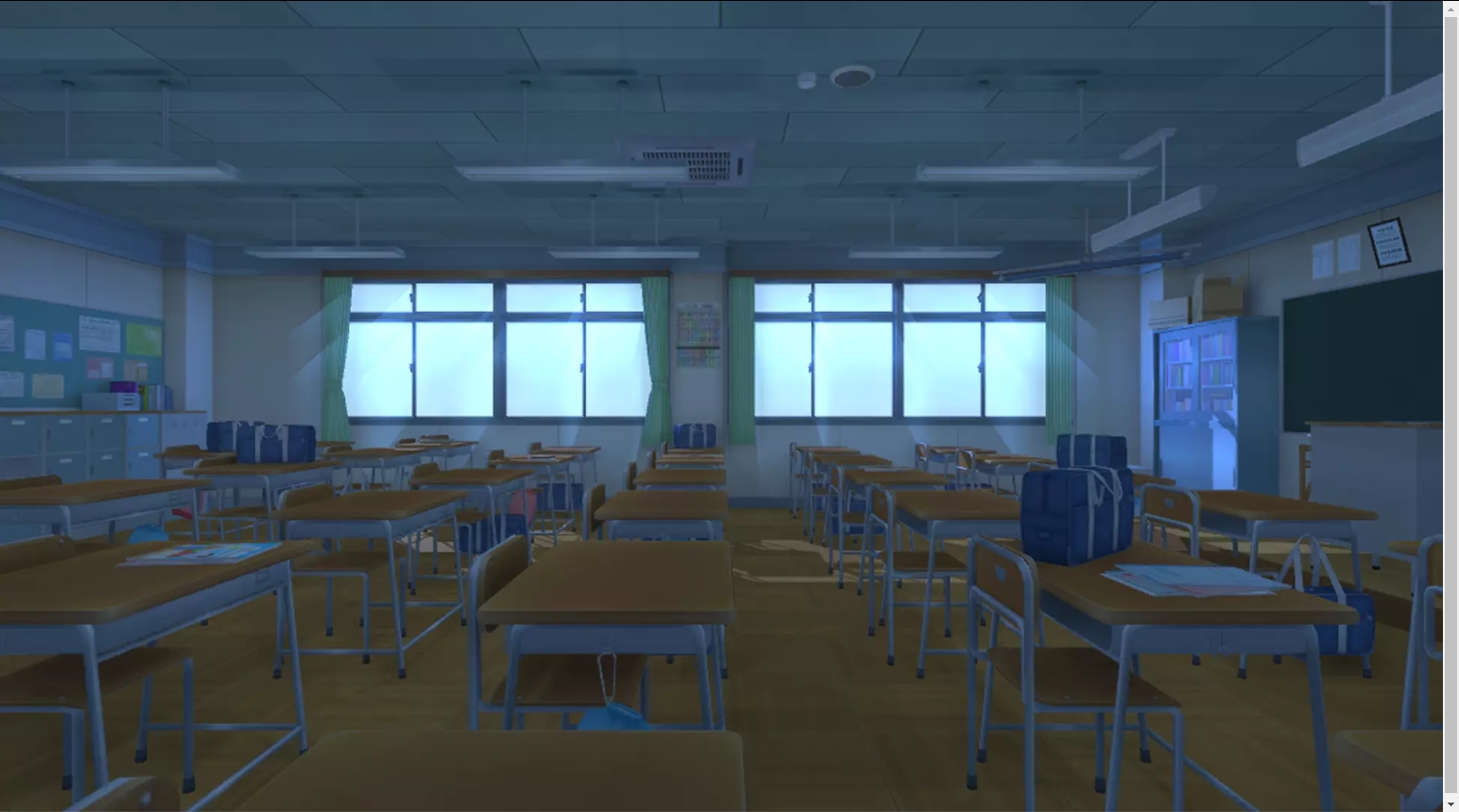 图片[3]-Unity 风格化学校教室课堂场景 Assets classroom 1.0 - 盘古CG网-盘古CG网