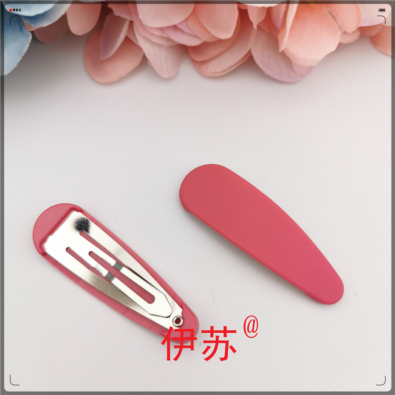 5cm frosted clip clip hair children hair clip BB clip edge clip handmade accessories material