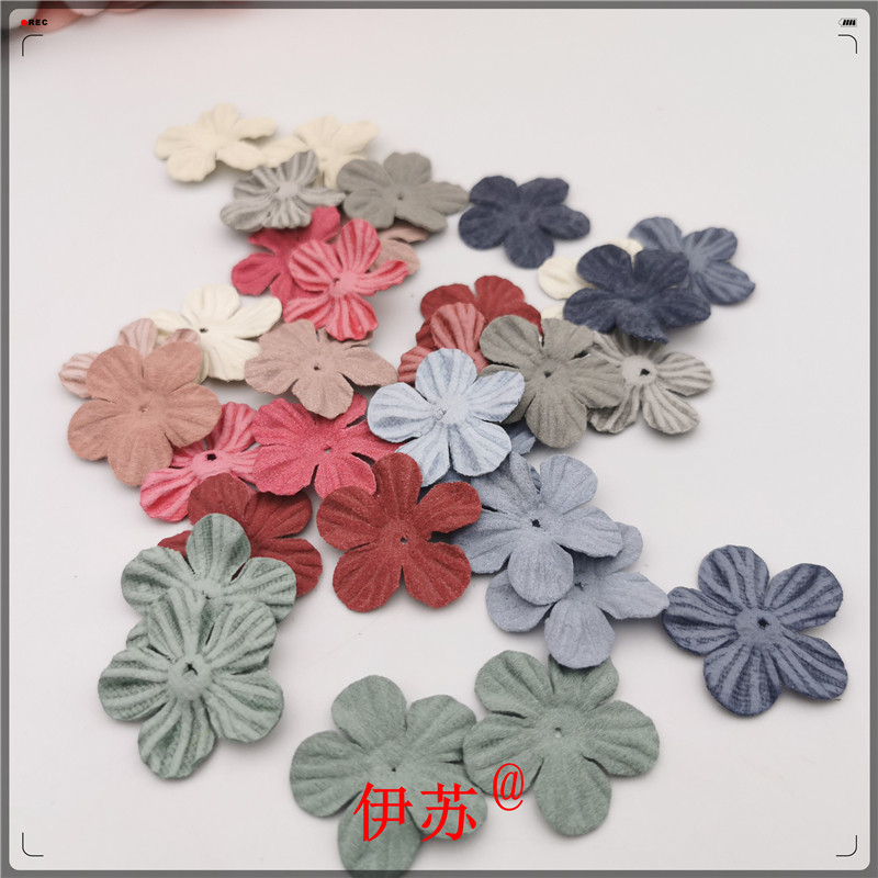 Hundred embroidered hole jeans decorated cloth patch pants sticker flowers