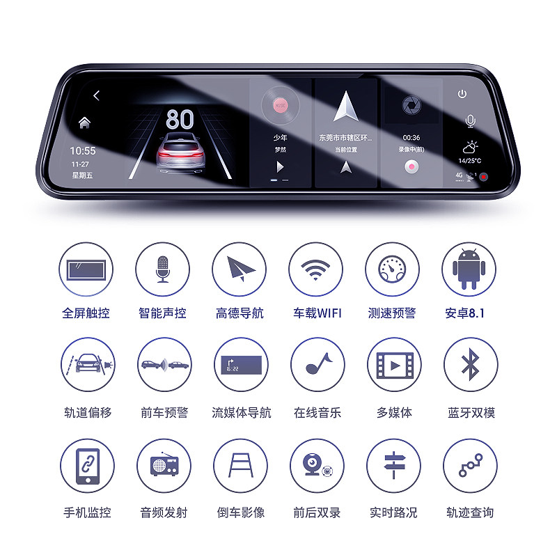 Flagship H5 H6 H7 H9 Hs3 Hs5 Hs7 E-Qm5 Hq9 Dedicated Streaming Media Driving Recorder