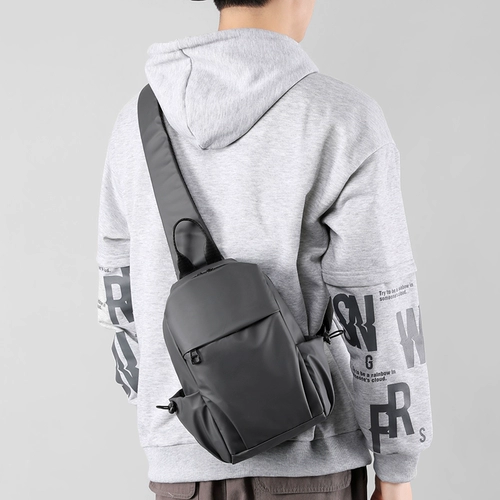 Трендовая нагрудная сумка для отдыха, небольшая сумка, универсальная сумка на одно плечо, рюкзак